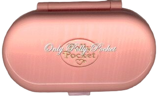 1992 Bluebird Toys Polly Pocket Stampin School Rubber Stamps